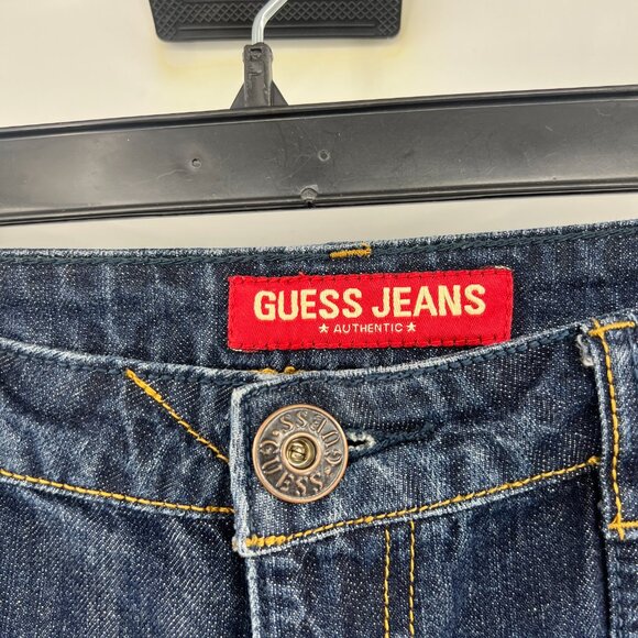 Vintage Y2K Guess Jeans Capri Cuffed Jeans Women's 29 - Picture 2 of 6